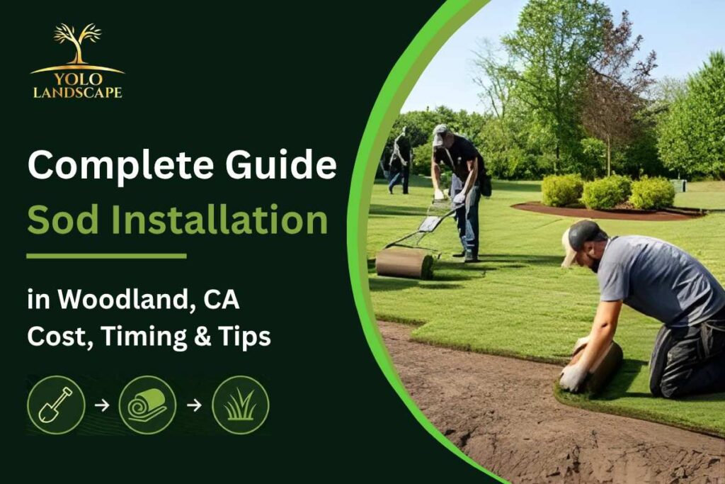 Sod Installation in Woodland, CA