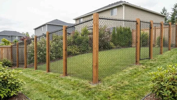 Garden Fence Installation