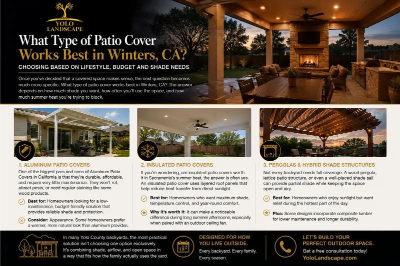 Are insulated patio covers worth it in Sacramento's summer heat