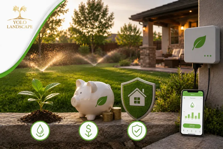 How Smart Sprinkler Systems Reduce Long-Term Costs by Yolo landscape