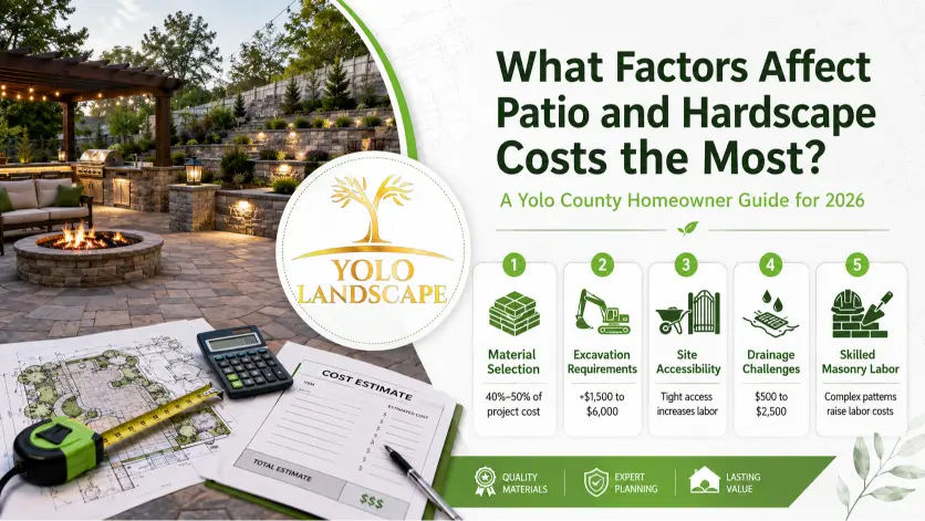 What Factors Affect Patio and Hardscape Costs the Most