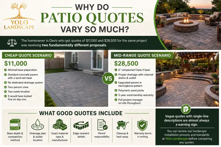 Why Do Patio Quotes Vary So Much